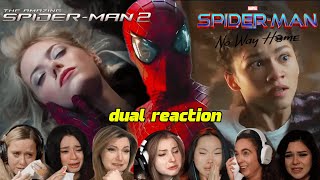 Best Dual Reactions to "Spider-Man Not Saving Gwen; And Saving MJ" | TAS 2 (2014) No Way Home (2021)