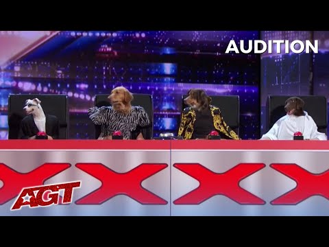Canine Stars: HILARIOUS DOGS Replace The AGT Judges on America's Got Talent!