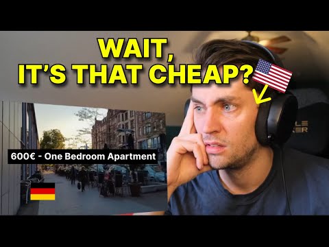 American reacts to Cost to live in GERMANY vs AMERICA