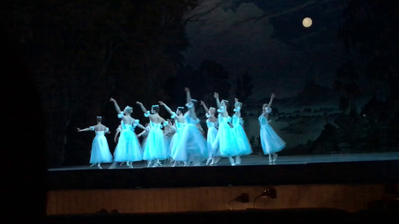 VKVAFMBK Act II, Willis, Myrtha,  Alina Somova, David Hallberg ☁️Giselle Ballet,  12.07.2018