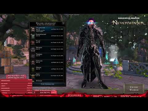 Neverwinter: Final NW Stream Of 2021! I Will Miss You All!