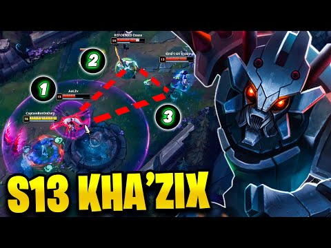 Sezon 13:  KHA'ZIX İle Nasıl Oyun Taşınır? (30 KILL 1v9) | KassadinsCreed