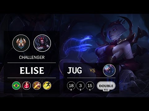 Elise Jungle vs Skarner - BR Challenger Patch 9.18