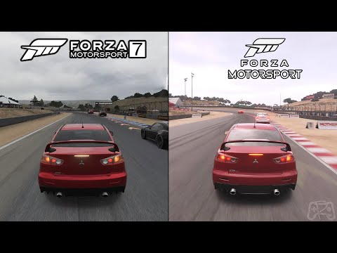 FORZA MOTORSPORT 7 [2017] vs FORZA MOTORSPORT [2023] 4K 60FPS