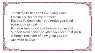 Glenn Lewis - Searching for That One Lyrics