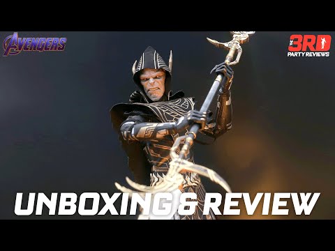 Marvel Corvus Glaive 1/6 Scale Figure Toys Battalion Raven Blade Unboxing and Review