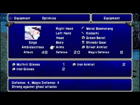 Let's Play FFIV The After Years (PSP) #044 Ninja Time