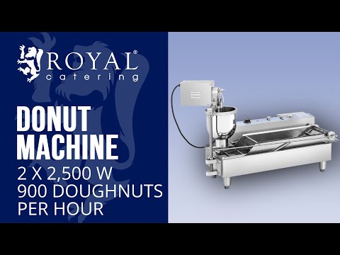 video - Donitsikone - 2 x 2 500 W - 23 l