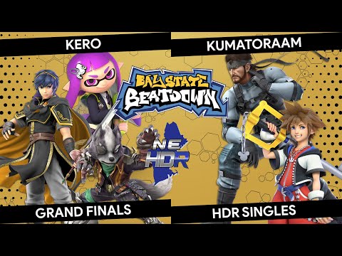 Bay State Beatdown 112 HDR: Kero (Marth, Wolf, Inkling) vs. KumatoraAM (Snake, Sora) - Grand Finals