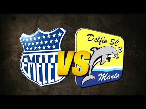 EMELEC 4 DELFÍN 2, FIRST LEG FINAL OF THE BANCO DEL PACIFICO CUP 2017
