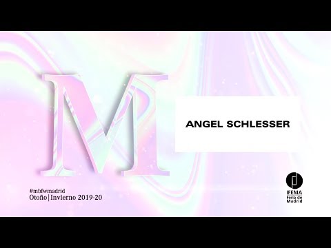 ANGEL SCHLESSER en #MBFWMadrid - Enero 2019