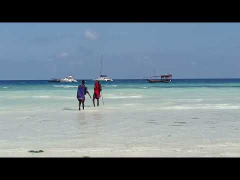 Maasai & Indian Ocean, Nungwi beach Zanzibar@Trip2001 #nungwi #zanzibar #maasai #tanzania #africa 