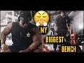 MY BIGGEST BENCH ON PREP!!!!!