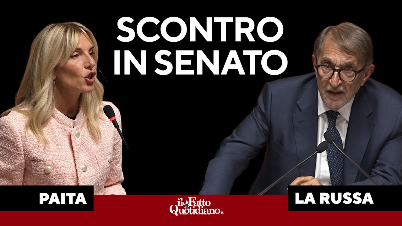Scontro La Russa-Paita sulle frasi di Tajani: "Le donne hanno diritto di vestirsi come credono"