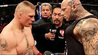 Brock lesnar vs Martyn ford  watch these two titan