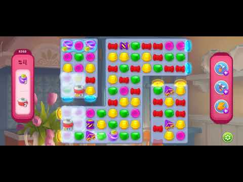 Homescapes 8268  hard level ,no buster's