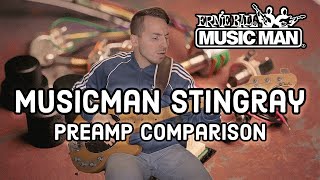 Video thumbnail for MUSICMAN STINGRAY // Preamp Comparison 3EQ vs 2EQ by David Caraccio