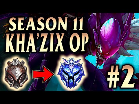 Kha'Zix Jungle Build Guide! IRON 4 0LP to Diamond Episode #2! - League of Legends Season 11