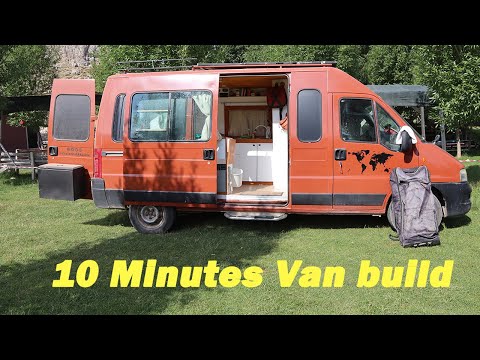 Van built in 10 MINUTES - Timelapse of 75 DAYS