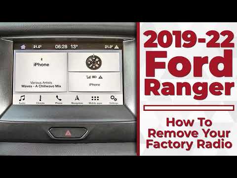 2019-2022 Ford Ranger Screen - How To Remove Your Touchscreen Display - Infotainment.com