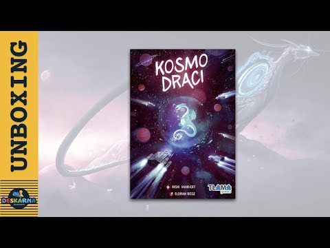 Kosmodraci [UNBOXING] Nádherný art vesmírných draků
