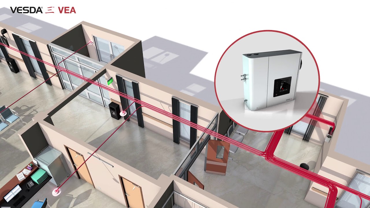 How VESDA-E smoke detection works