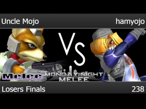 MNM 238 - TLOC | Uncle Mojo (Fox, Falco) vs FYVE | hamyojo (Sheik) Losers Finals - Melee