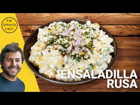 The classic Russian potato salad | Ensaladilla rusa