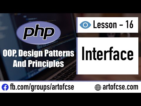Object Oriented Php Bangla Tutorial 16 Interface