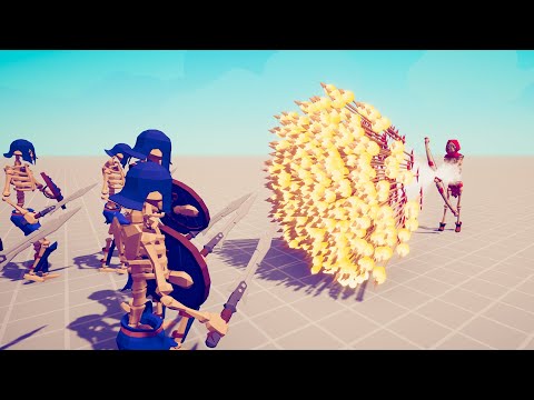 OP GOD SKELETON ARCHER vs UNITS ► Totally Accurate Battle Simulator TABS
