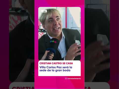 CRISTIAN CASTRO CONFIRMÓ SU FECHA DE CASAMIENTO CON MARIELA SANCHEZ