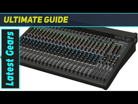 Mackie 2404VLZ4: The Ultimate 24-Channel Mixer for Live & Studio Sound!