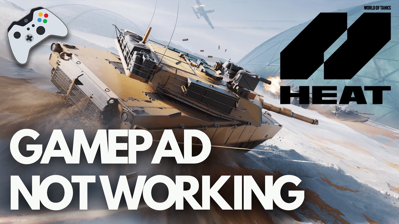 World of Tanks Heat FIX: Gamepad / Controller Not Working / Not Detected on Steam PC🎮