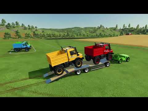 HARVESTING AND LOAD WHEAT IN MINI TRUCKS #1 - Farming Simulator 22