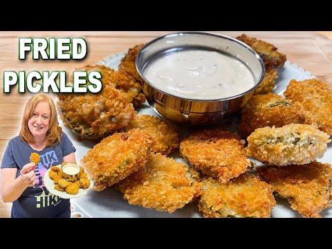 Crispy CRUNCHY FRIED PICKLE CHIPS, Perfect Appetizer