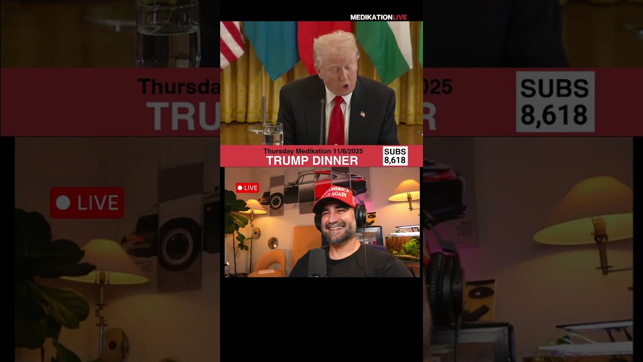 🔴 Trump Dinner - LIVE