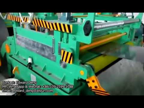 Galvanized steel cut to length line HZP-1400x2-GI-007