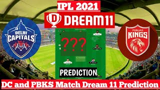 DC vs PBKS match Dream 11 Prediction! IPL 2021