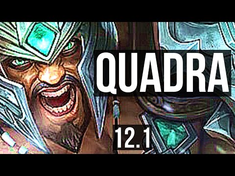 TRYNDAMERE vs LUCIAN (MID) | 6.2M mastery, Quadra, 700+ games, Rank 15 Trynda | NA Master | 12.1