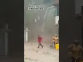 MOMENT Heavy floods destroyed houses on the outskirts of Venezuela’s Caracas