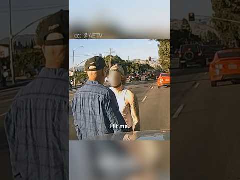 Entitled teenager messes with the wrong driver