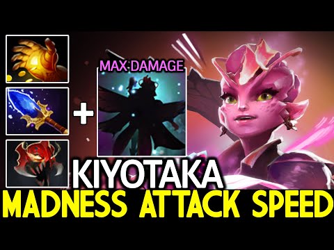 KIYOTAKA [Dark Willow] Madness Attack Speed with Scepter Build Dota 2