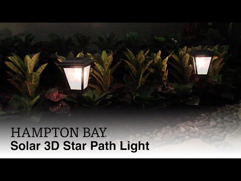 3d Solar Path Light From Hamptonbay