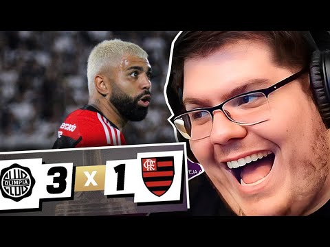 CASIMIRO REAGE A FLAMENGO 1X3 OLIMPIA - CAZÉ FICOU TRSITE #casimiro