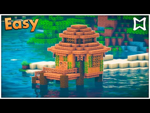 Minecraft ► Survival Island House Tutorial | Jungle Biome (EASY)