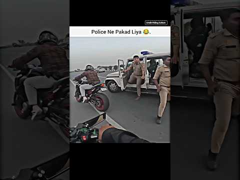 Police vs Biker😂Bina Chabhi Ka Bike😂#shorts #bike #rider #funny #policevsbiker #z900 #police #uk
