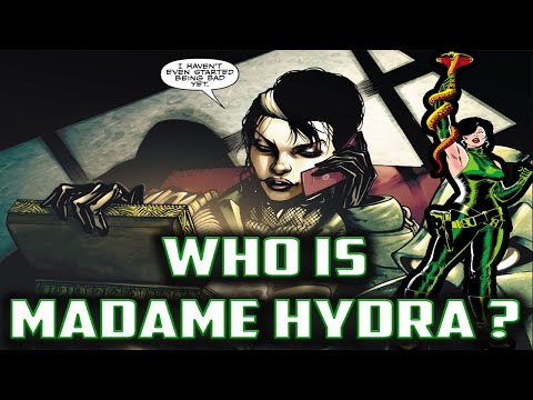History and Origin Of Marvel's MADAME HYDRA - Contessa Valentina, Elisa and Ophelia as Viper!
