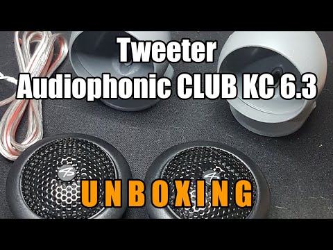 Unboxing Tweeter Audiophonic Club KC 6.3