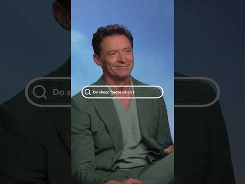 Hugh Jackman answers the internet’s most important questions… about sheep