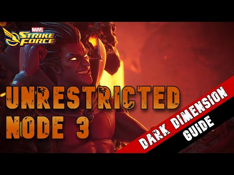 Dark Dimension 7 - Node 3 Walkthrough | Marvel Strike Force